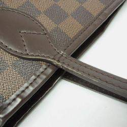 Pre Owned Louis Vuitton Brown Damier Neverfull MM Tote