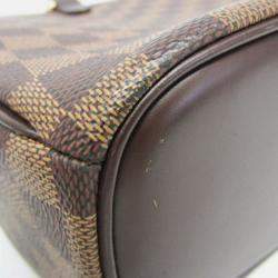 Pre Owned Louis Vuitton Brown Damier Sarria Horizontal Handbag 