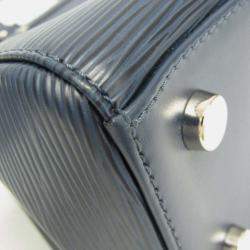 Pre Owned Louis Vuitton Blue Epi Brea MM Handbag 