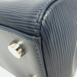Pre Owned Louis Vuitton Blue Epi Brea MM Handbag 