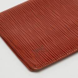 Pre Owned Louis Vuitton Cipango Gold Epi Leather Bifold Wallet