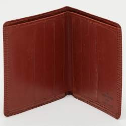 Pre Owned Louis Vuitton Cipango Gold Epi Leather Bifold Wallet