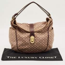 Pre Owned Louis Vuitton Sepia Monogram Mini Lin Idylle Romance Bag
