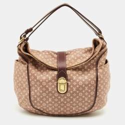 Pre Owned Louis Vuitton Sepia Monogram Mini Lin Idylle Romance Bag