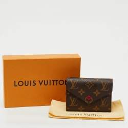 Pre Owned Louis Vuitton Monogram Canvas Victorine Wallet