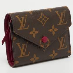 Pre Owned Louis Vuitton Monogram Canvas Victorine Wallet