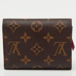 Pre Owned Louis Vuitton Monogram Canvas Victorine Wallet
