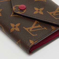 Pre Owned Louis Vuitton Monogram Canvas Victorine Wallet