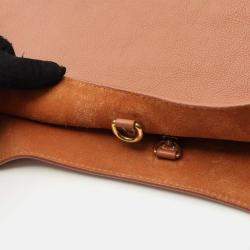 Pre Owned Louis Vuitton Lowkey Hobo Mm Shoulder Bag Leather Brown