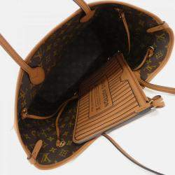 Pre Owned Louis Vuitton Monogram Neverfull Inside-Out Mm Handbag