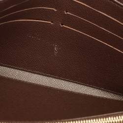 Pre Owned Louis Vuitton Damier Ebene Canvas Sarah Wallet