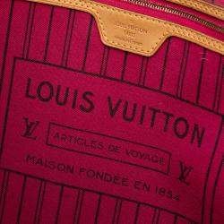 Pre Owned Louis Vuitton Brown Monogram Neverfull GM