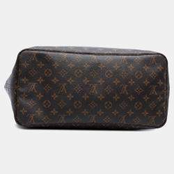 Pre Owned Louis Vuitton Brown Monogram Neverfull GM