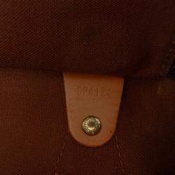 Pre Owned Louis Vuitton Brown Monogram Speedy Bandouliere 30