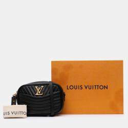 Pre Owned Louis Vuitton Black New Wave Camera Bag