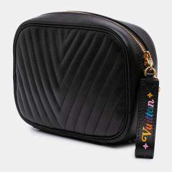 Pre Owned Louis Vuitton Black New Wave Camera Bag