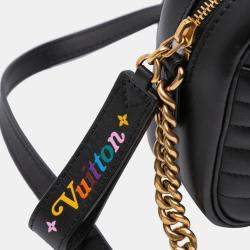 Pre Owned Louis Vuitton Black New Wave Camera Bag