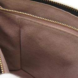 Pre Owned Louis Vuitton Coussin Black Monogram Pattern Lamb Leather PM Crossbody Bag