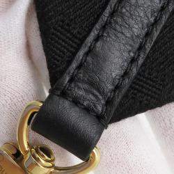 Pre Owned Louis Vuitton Coussin Black Monogram Pattern Lamb Leather PM Crossbody Bag