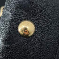 Pre Owned Louis Vuitton Carryall Zip Nm Noir Monogram Empreinte Leather Size Pm