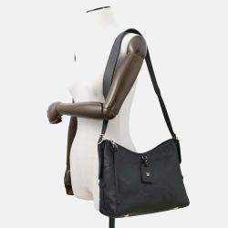 Pre Owned Louis Vuitton Carryall Zip Nm Noir Monogram Empreinte Leather Size Pm