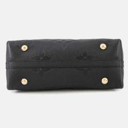 Pre Owned Louis Vuitton Carryall Zip Nm Noir Monogram Empreinte Leather Size Pm