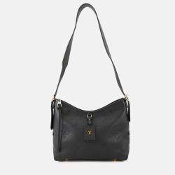 Pre Owned Louis Vuitton Carryall Zip Nm Noir Monogram Empreinte Leather Size Pm
