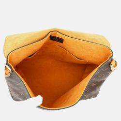 Pre Owned Louis Vuitton Beaubourg Brown Monogram Size Mm
