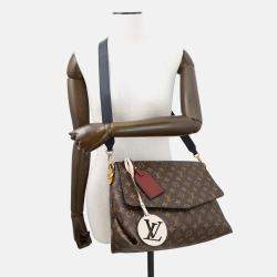 Pre Owned Louis Vuitton Beaubourg Brown Monogram Size Mm