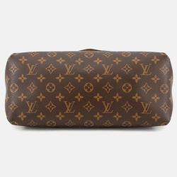Pre Owned Louis Vuitton Beaubourg Brown Monogram Size Mm