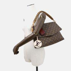 Pre Owned Louis Vuitton Beaubourg Brown Monogram Size Mm