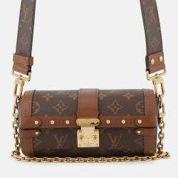 Pre Owned Louis Vuitton Papillon Trunk Brown Monogram