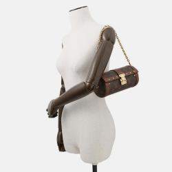 Pre Owned Louis Vuitton Papillon Trunk Brown Monogram