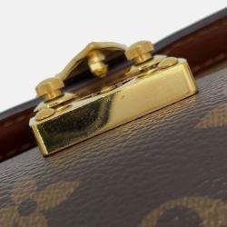 Pre Owned Louis Vuitton Papillon Trunk Brown Monogram