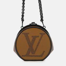 Pre Owned Louis Vuitton Przyko Bc Noir Monogram Monogram Reverse Canvas Monogram Giant