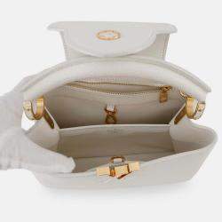 Pre Owned Louis Vuitton Cub Cine Blanc Taurillon Leather Size Bb