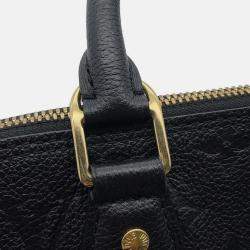 Pre Owned Louis Vuitton Neo Alma Noir Monogram Empreinte Leather Size Pm