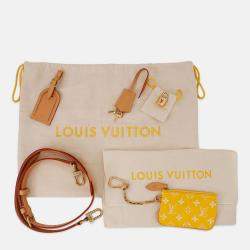 Pre Owned Louis Vuitton Speedy P9 Bandouliere Jaunemat Monogram Size 25