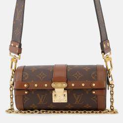 Pre Owned Louis Vuitton Papillon Trunk Brown Monogram