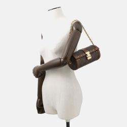Pre Owned Louis Vuitton Papillon Trunk Brown Monogram