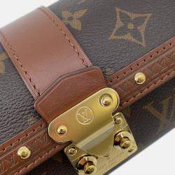 Pre Owned Louis Vuitton Papillon Trunk Brown Monogram