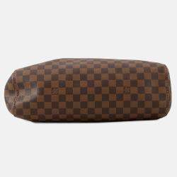 Pre Owned Louis Vuitton Portobello Brown Damier Ebene Canvas Size Gm