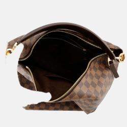 Pre Owned Louis Vuitton Portobello Brown Damier Ebene Canvas Size Gm