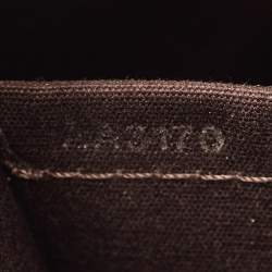 Pre Owned Louis Vuitton Amarante Monogram Vernis Brea MM Bag