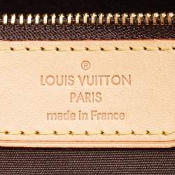 Pre Owned Louis Vuitton Amarante Monogram Vernis Brea MM Bag