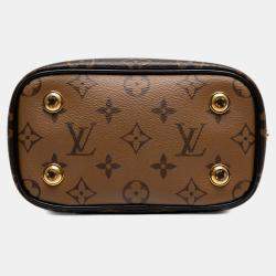 Pre Owned Louis Vuitton Brown Monogram Reverse Vanity PM
