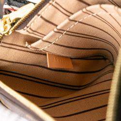 Pre Owned Louis Vuitton Brown Monogram Game On Neverfull MM