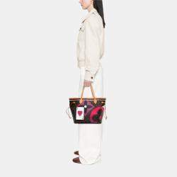 Pre Owned Louis Vuitton Brown Monogram Game On Neverfull MM