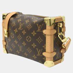 Pre Owned Louis Vuitton Side Trunk Mm Handbag Monogram