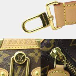 Pre Owned Louis Vuitton Side Trunk Mm Handbag Monogram